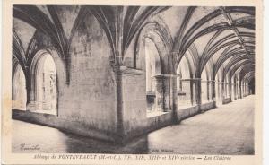 BF11706 abbaye de fontevrault les cloitres  france  front/back image