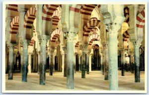 Postcard - Mosque, Labyrinth of Columns - Córdoba, Spain