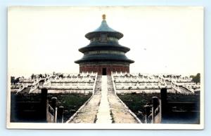 China Peking Temple of Heaven Hand Colored Picture  K11