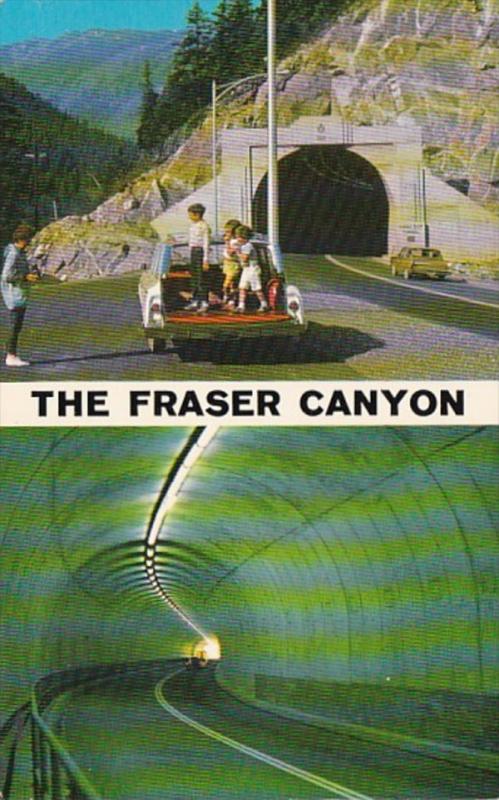 Canada Fraser Canyon China Bar Tunnel 1970