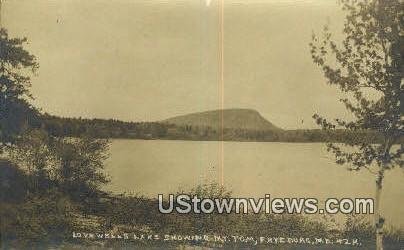 Real Photo, Lovewells Lake - Fryeburg, Maine ME  