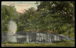 The Fountain at Entrance to Hamilton Park