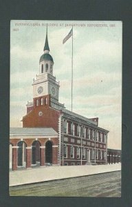 1907 Post Card Jamestown Expo Pennsylvania Bldg