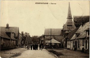 CPA SÉRIFONTAINE Une rue (864998)