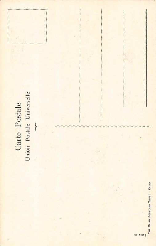 A084 Egypt Caire Cairo Sphynx Great Sculpture vintage  postcard