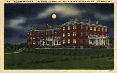 Madame Rissell Hall, Radford College - Virginia VA  