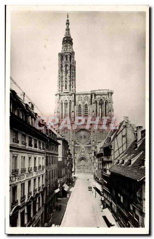 Postcard Old Strasbourg La Cathedrale