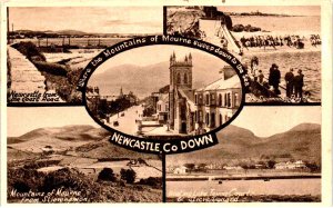 Newcastle, County Down, Ireland - 5 Views of the City - 1940s