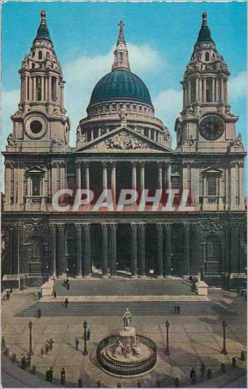 Modern Postcard St Pauls Cathedral London The Dome of St Pauls is regarded Wr...