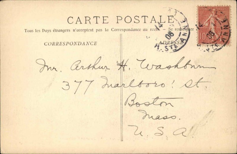 French Navy Le Dupetit Thouars Croiseur Cuirasse Cruiser 1906 Cancel PC