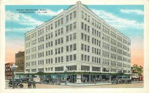 Autos 1949 Ricou-Brewster Bldg Shreveport Louisiana Postcard 13504