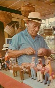 Puerto Rico, Annual Craftman's Fair, Santero, Caribe Tourist No. R22260