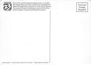 MS Caribe Commodore Cruises Ship Unused 