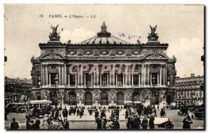 Paris Old Postcard L & # 39opera