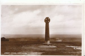 Surrey Postcard - Jibbet Cross - Hindhead - Real Photograph - Ref 15472A