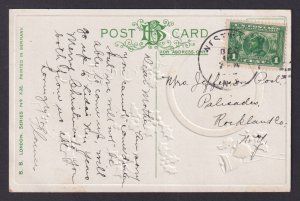 UNITED STATES, Postcard, Merry Christmas