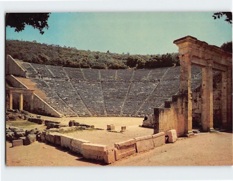 Postcard The Epidauros Theater, Epidaurus, Greece