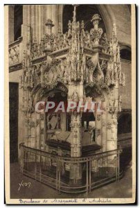 Old Postcard Bourg De Brou Church Mausoleum of Marguerite d & # 39Autriche