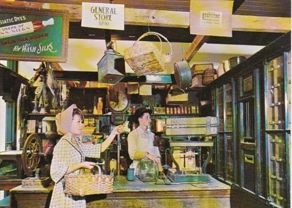 Canada Ontario Barrie Typical General Store At Simmcoe County Museum