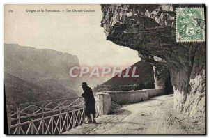Old Postcard Gorges Vernaison The Great Narrow