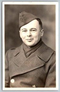 RPPC  US Army Soldier  Real Photo  Postcard