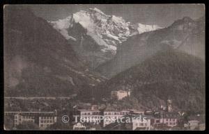 The Interlaken and The Jung Frau, Swiss Alps.