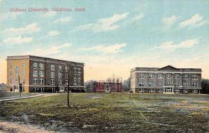 Oskaloosa Iowa birds eye view Holiness University antique pc Z20905