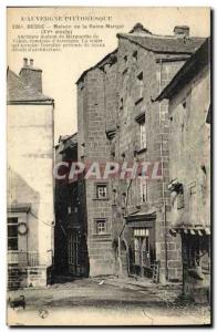 Old Postcard Besse House La Reine Margot