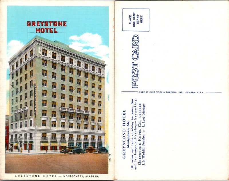 Greystone Hotel, Montgomery, Alabama (23629)