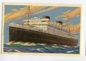 400625 White Star line ship Britannic Old Hong Kong postcard