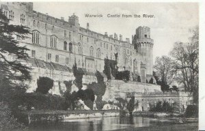 Warwickshire Postcard - Warwick Castle from The River - Ref ZZ5422