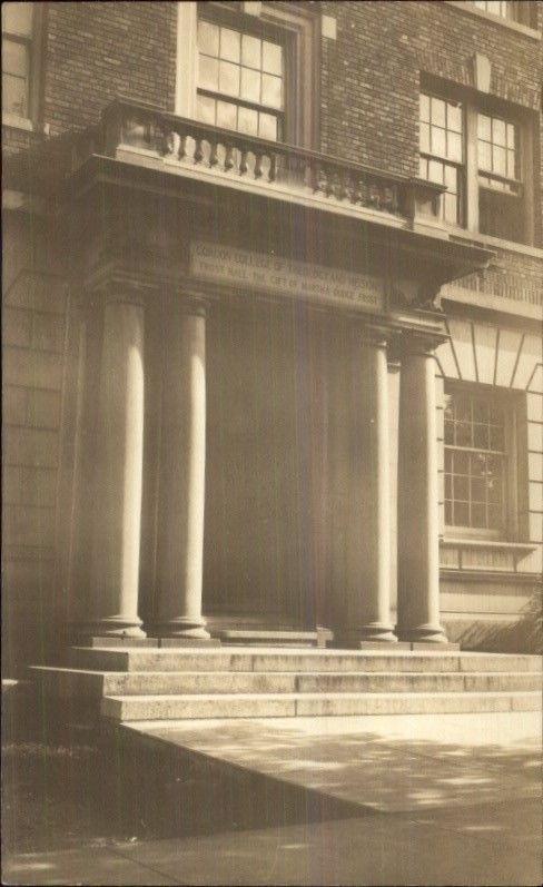 Wenham MA - Gordon College - Old Campus c1920s Real Photo Postcard #1