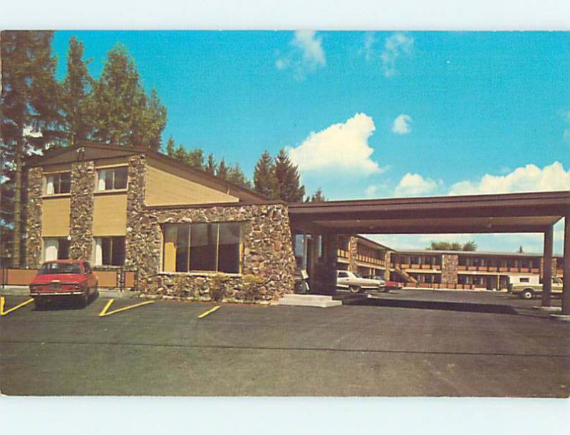 Unused Pre-1980 OLD CARS & TIGARD MOTEL Tigard Oregon OR n9902