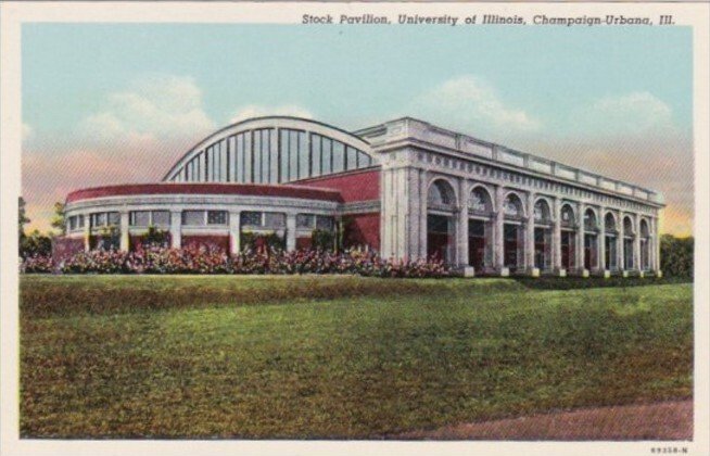 Illinois Champaign-Urbana The Stock Pavilion University Of Illinois Curteich