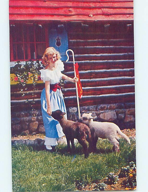 Pre-1980 LITTLE BO PEEP AT SANTA WORKSHOP North Pole - Wilmington NY hn3882-12