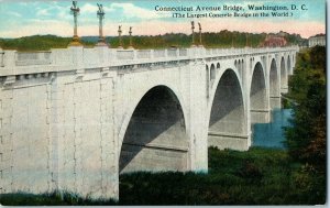 Bridges Postcard Connecticut Avenue Bridge Washington DC