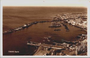 Spain Tenerife Puerto Vintage RPPC C110