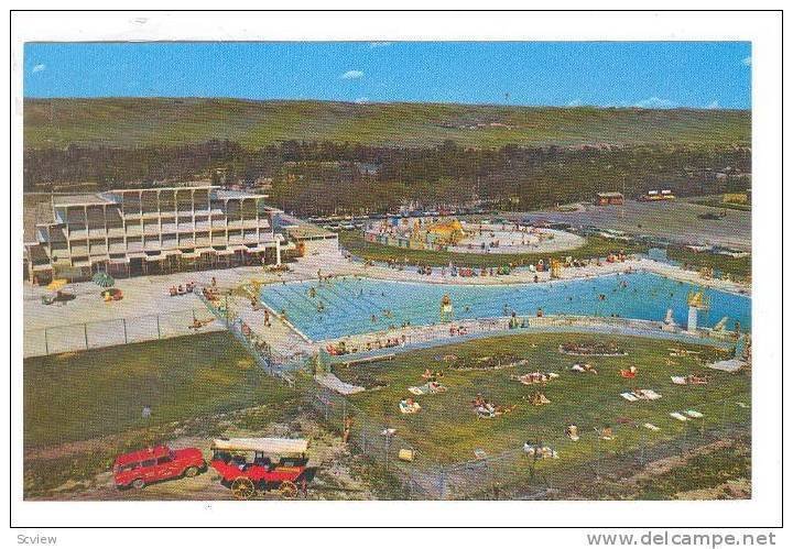 Swimming Pool, Happy Valley, Five miles west of Calgary, Alberta, Canada, 4...