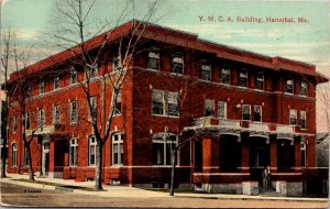 Postcard Y.M.C.A. Building in Hannibal, Missouri