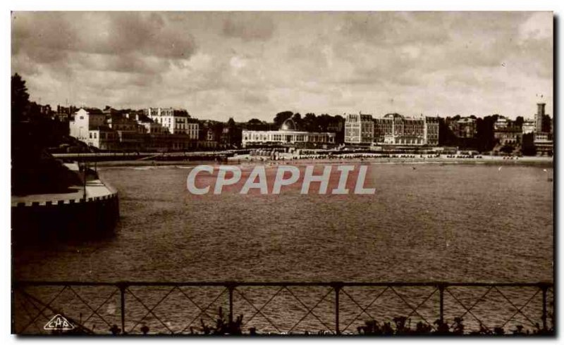 Postcard Modern Dinard Beach of & # 39ecluse