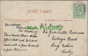 Genealogy Postcard - Armsley? - 26 Granville Avenue, Long Eaton, Derby  RF7626