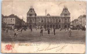 Postcard - Gare du Nord - Brussels, Belgium