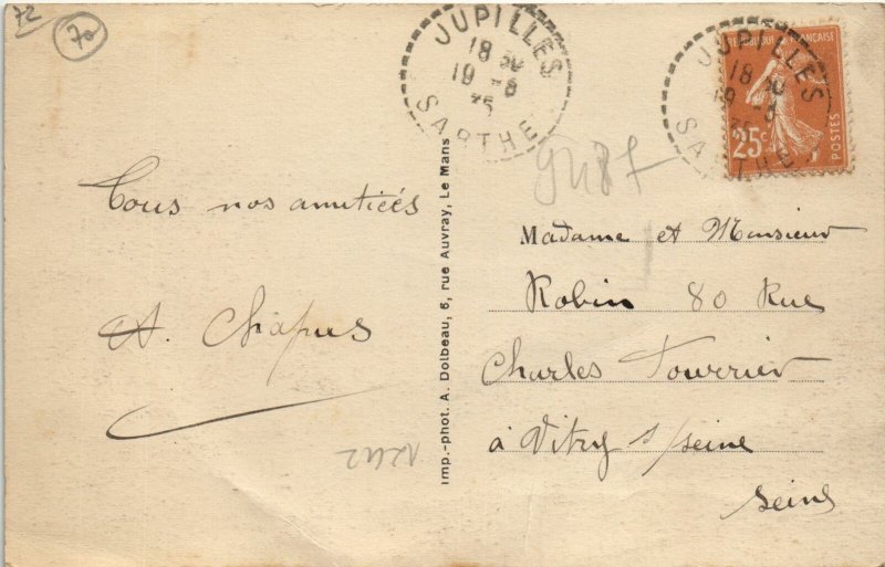 CPA LE MANS Boulevard de la Gare (14983)