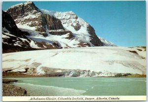 Postcard - Athabasca Glacier, Columbia Icefield, Jasper, Alberta, Canada 