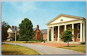 Princess Anne Maryland 1950s Postcard Willson Hall Maryland State College