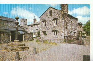 Cumbria Postcard - The Old Market Cross - Kirkby Lonsdale - Ref 18195A