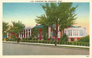 Vintage Postcard 1930's View of Kingsport Inn Tennessee TN