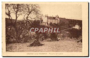 Old Postcard Chateau de La Rochepot View from the Plain