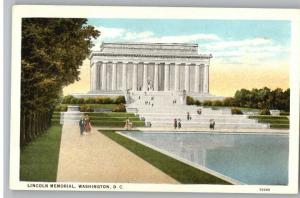 Old Postcard..Lincoln Memorial~Washington DC