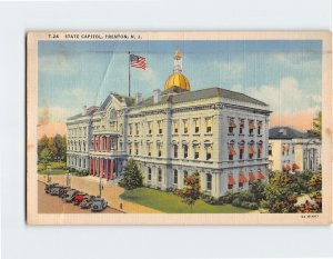 Postcard State Capitol Building Trenton New Jersey USA North America